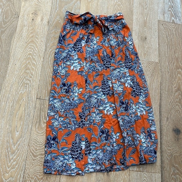 CAbi Calypso Wrap Maxi Wrap Skirt Paradise Floral Print - Picture 3 of 9